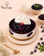 Cold Blueberry Cheese Cake